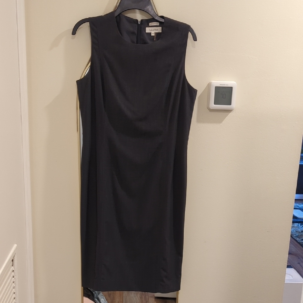Calvin Klein Back Zip Sheath Dress